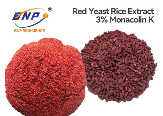 عصاره برنج مخمر قرمز بدون سیترینین 3% موناکولین- پودر موناسکوس قرمز درجه دارویی K