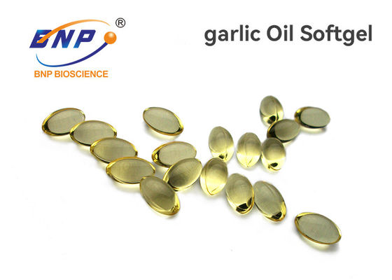 OEM روغن سیر وگان کپسول نرم ژل GMP دارای گواهینامه برتر کیفیت
